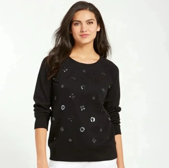 Tommy Bahama Aruba embellished sweatshirt - Picture 1 of 9